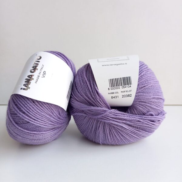 Filati online  Lana Gatto VIP merino extrafine cashmere celeste 4010