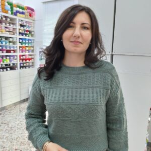 Pullover Avventura \pattern descrizione con schemi per taglie 40\42\44\46\48